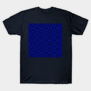 Blue "Mouth" Columns T-Shirt